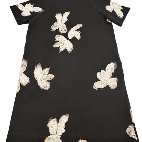 Marc Jacobs Black Mini Dress with White Floral Pattern - Picture 4 of 9
